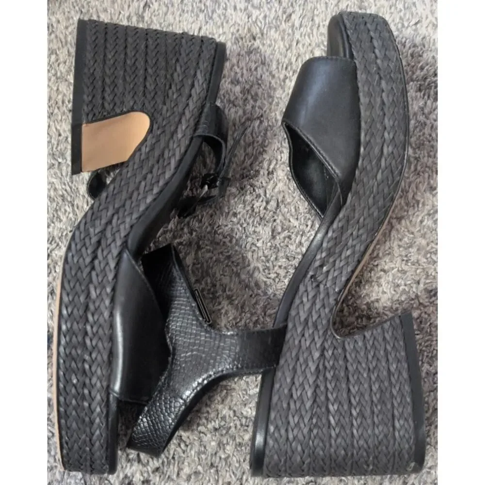 Vince Camuto Ranneli Espadrille Sandal 9M EUC - Picture 2 of 9